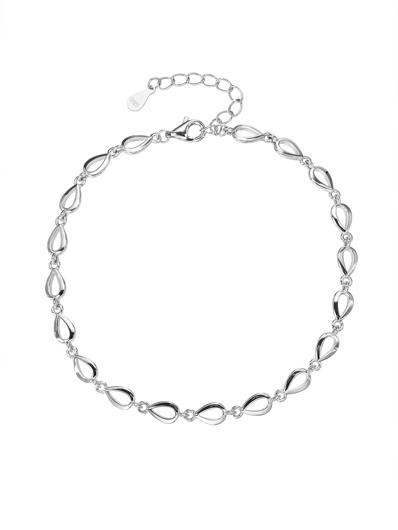 Csepp mintás karkötő – 17+4 cm 1